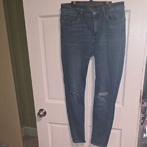 Lucky Brand Medium Blue Skinny Jeans